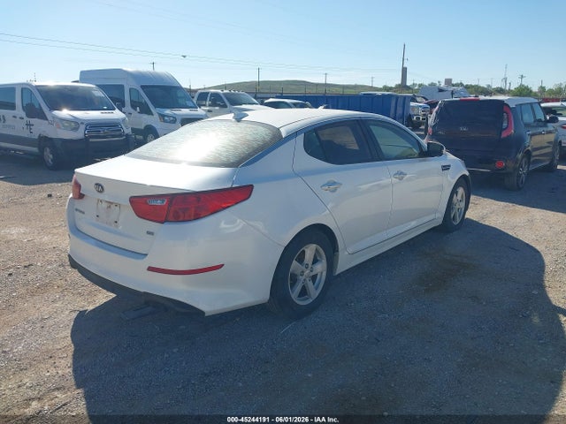 45244191 :رقم المزاد ، KNAGM4A78F5647440 vin ، 2015 Kia Optima Lx مزاد بيع