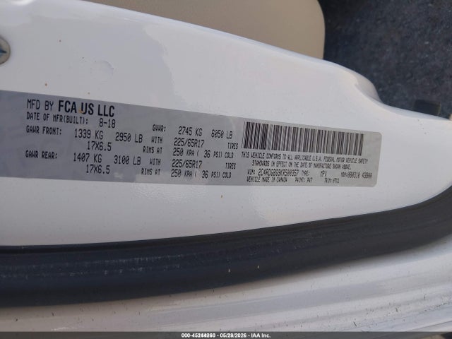 Dodge Grand Caravan Se 2019 2C4RDGBG9KR500357 Image 9