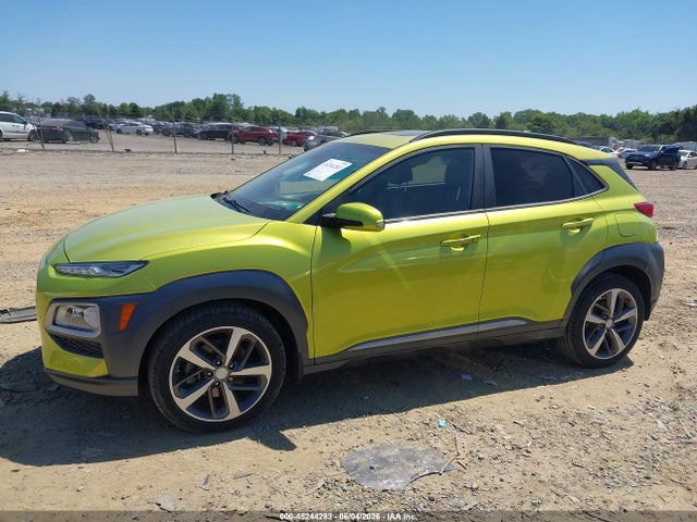 2019 Hyundai Kona Limited მანქანა იყიდება აუქციონზე, vin: KM8K3CA53KU329097, აუქციონის ნომერი: 45244283