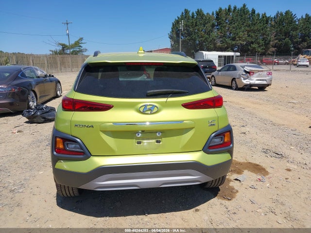 2019 Hyundai Kona Limited მანქანა იყიდება აუქციონზე, vin: KM8K3CA53KU329097, აუქციონის ნომერი: 45244283