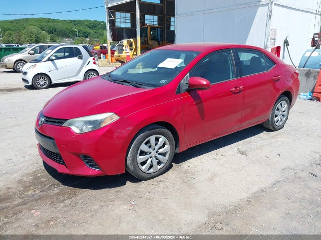 Продаж на аукціоні авто 2016 Toyota Corolla Le, vin: 2T1BURHE8GC625957, номер лоту: 45244321