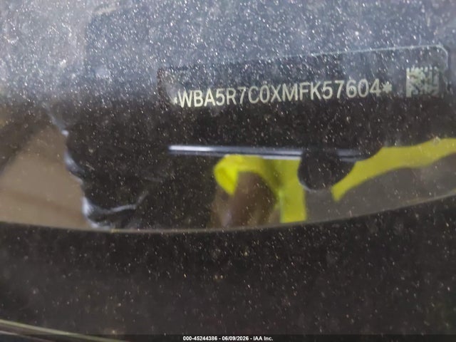 45244386 :رقم المزاد ، WBA5R7C0XMFK57604 vin ، 2021 Bmw 330i Xdrive مزاد بيع