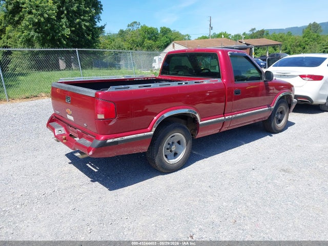 1996 Chevrolet S Truck S10 მანქანა იყიდება აუქციონზე, vin: 1GCCS14X9TK207676, აუქციონის ნომერი: 45244403