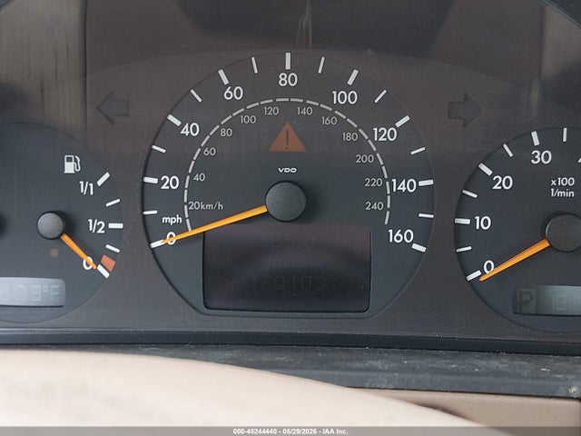 Aukcja sprzedaży 2000 Mercedes-benz E 320, vin: WDBJF65J5YB091465, numer aukcji: 45244440