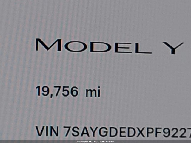 Tesla Model Y Rwd 2023 7SAYGDEDXPF922789 Image 14