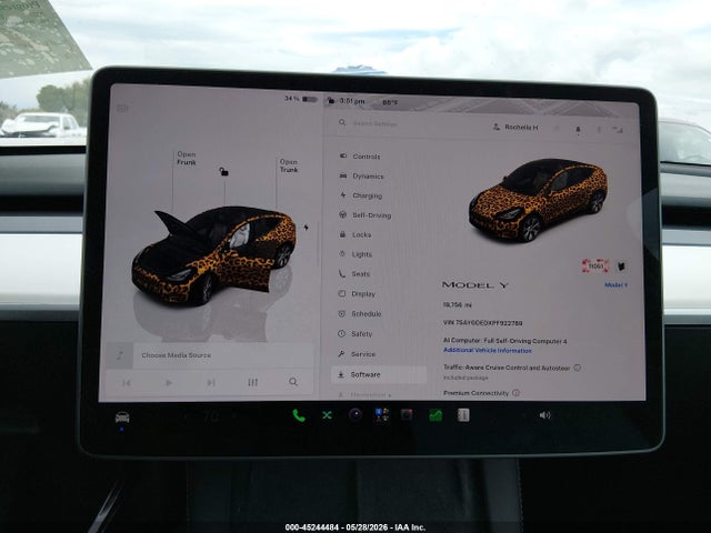 Tesla Model Y Rwd 2023 7SAYGDEDXPF922789 Image 7