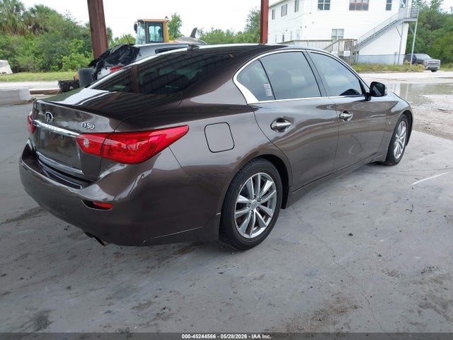 45244566 :رقم المزاد ، JN1BV7AP1FM330586 vin ، 2015 Infiniti Q50 Premium مزاد بيع