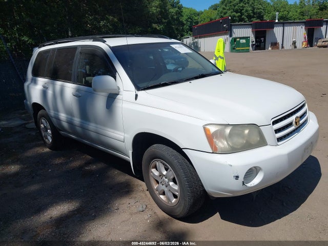 Auction sale of the 2002 Toyota Highlander V6, vin: JTEHF21A420047535, lot number: 45244692