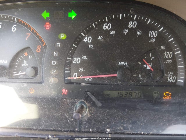 2002 Toyota Camry Xle V6 მანქანა იყიდება აუქციონზე, vin: 4T1BF30K42U535706, აუქციონის ნომერი: 45244694