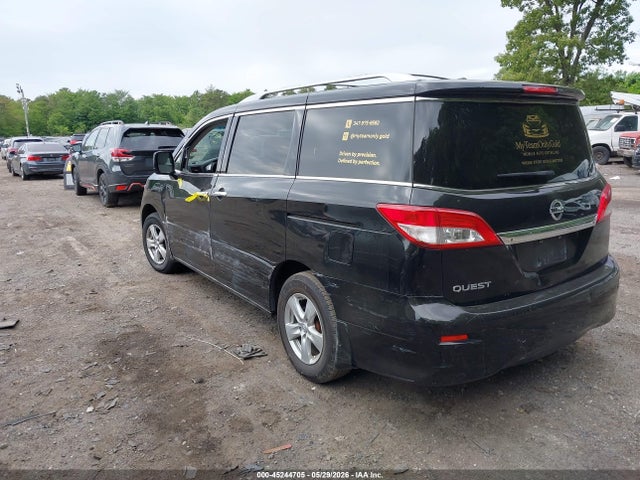 45244705 :رقم المزاد ، JN8AE2KP3F9132609 vin ، 2015 Nissan Quest Platinum/s/sl/sv مزاد بيع