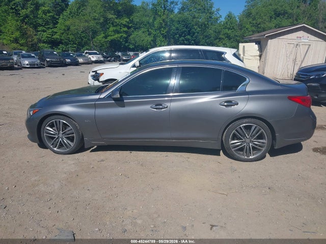 45244789 :رقم المزاد ، JN1EV7AR0GM343068 vin ، 2016 Infiniti Q50 3.0t Premium مزاد بيع