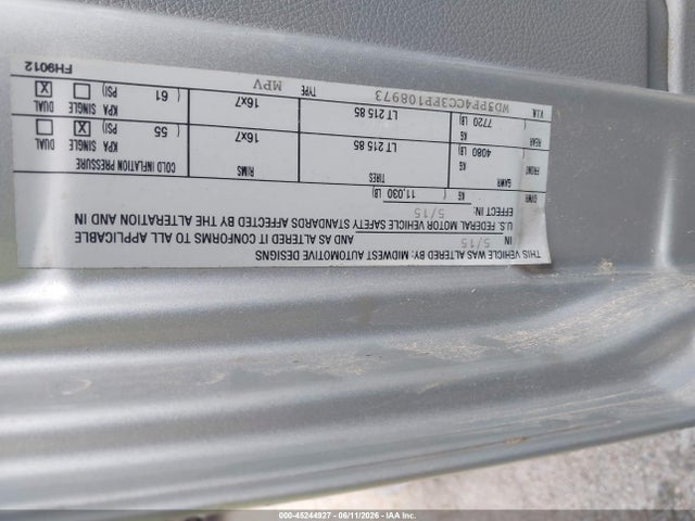 Продаж на аукціоні авто 2015 Mercedes-benz Sprinter 3500 High  Roof, vin: WD3PF4CC3FP108973, номер лоту: 45244927