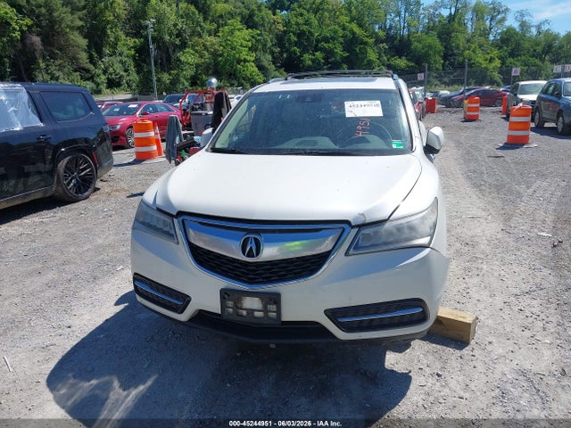 45244951 :رقم المزاد ، 5FRYD4H62GB010224 vin ، 2016 Acura Mdx Technology   Entertainment Packages/technology, Entertainment   Acurawatch Plus Packages مزاد بيع