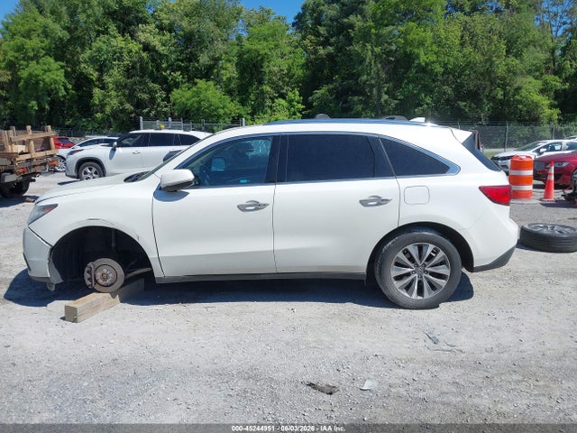 45244951 :رقم المزاد ، 5FRYD4H62GB010224 vin ، 2016 Acura Mdx Technology   Entertainment Packages/technology, Entertainment   Acurawatch Plus Packages مزاد بيع