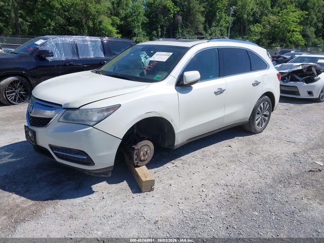 45244951 :رقم المزاد ، 5FRYD4H62GB010224 vin ، 2016 Acura Mdx Technology   Entertainment Packages/technology, Entertainment   Acurawatch Plus Packages مزاد بيع