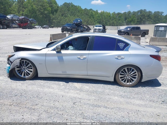 Продажа на аукционе авто 2018 Infiniti Q50 3.0t Luxe, vin: JN1EV7AP9JM365320, номер лота: 45244958