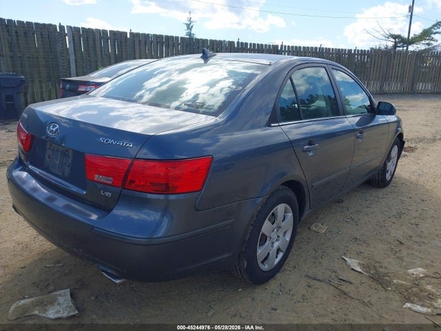 2009 Hyundai Sonata Gls V6 მანქანა იყიდება აუქციონზე, vin: 5NPET46F39H463380, აუქციონის ნომერი: 45244976