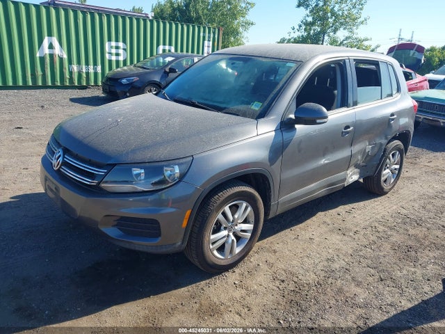 2014 Volkswagen Tiguan S მანქანა იყიდება აუქციონზე, vin: WVGAV3AX7EW600288, აუქციონის ნომერი: 45245031