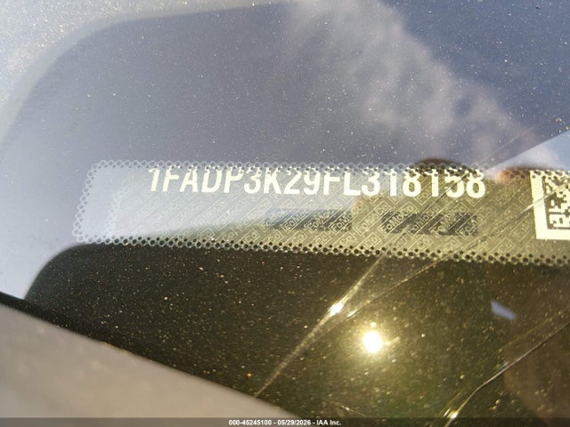 Ford FOCUS SE 2015 1FADP3K29FL318158 Image 9