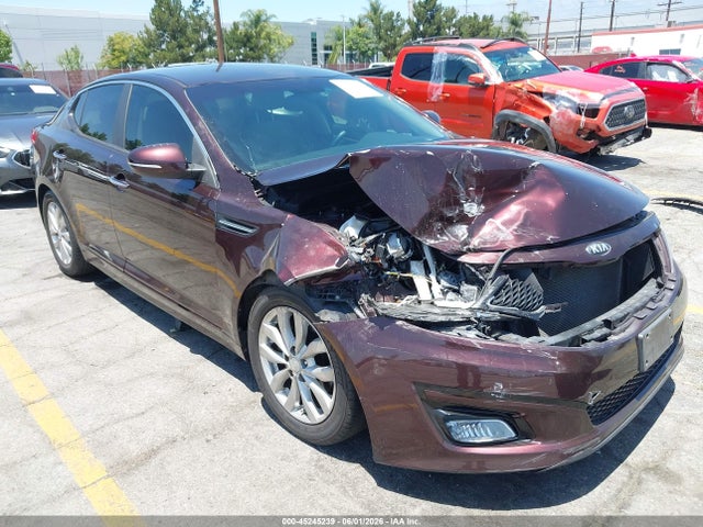 2014 Kia Optima Lx მანქანა იყიდება აუქციონზე, vin: 5XXGM4A76EG339518, აუქციონის ნომერი: 45245239