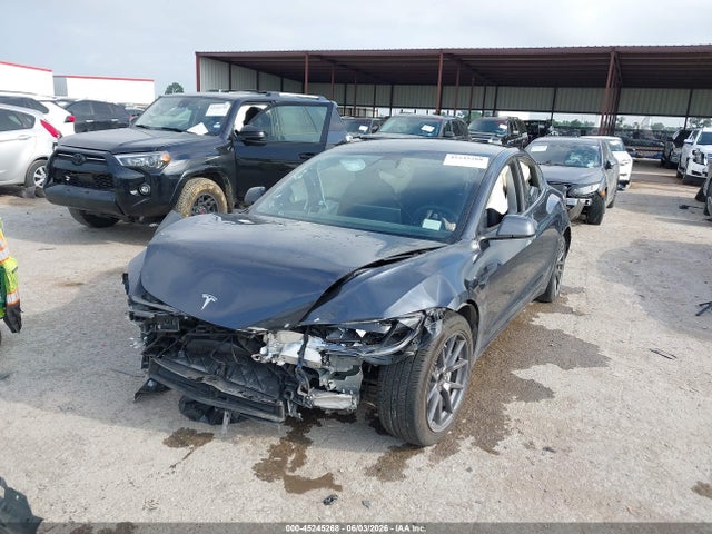 2025 Tesla Model 3 Long Range Rear-wheel Drive მანქანა იყიდება აუქციონზე, vin: 5YJ3E1EA2SF911828, აუქციონის ნომერი: 45245268