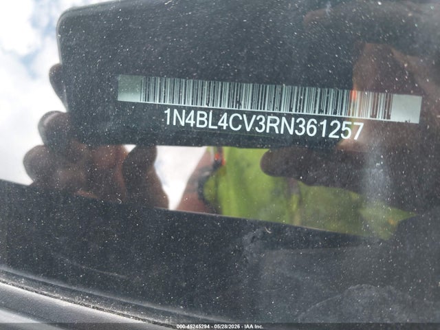 Aukcja sprzedaży 2024 Nissan Altima Sr Fwd, vin: 1N4BL4CV3RN361257, numer aukcji: 45245294