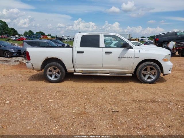 45245465 :رقم المزاد ، 1C6RD7KT0CS176994 vin ، 2012 Ram 1500 St مزاد بيع
