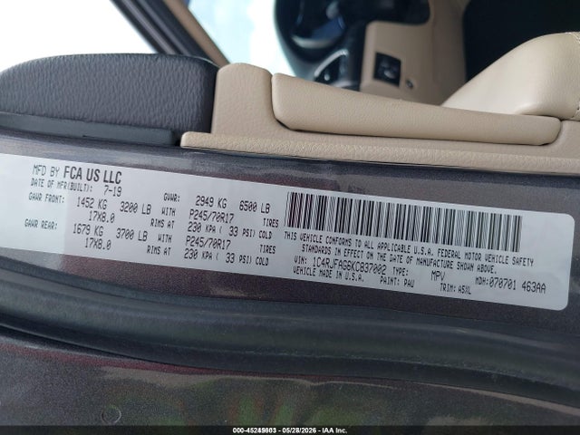 Jeep Grand Cherokee Laredo E 4x4 2019 1C4RJFAG6KC837002 Image 9