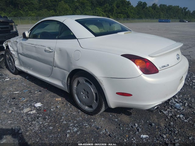 Auction sale of the 2003 Lexus Sc 430, vin: JTHFN48Y830041802, lot number: 45245639