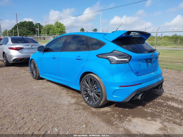 2017 Ford Focus Rs მანქანა იყიდება აუქციონზე, vin: WF0DP3TH4H4120241, აუქციონის ნომერი: 45245649