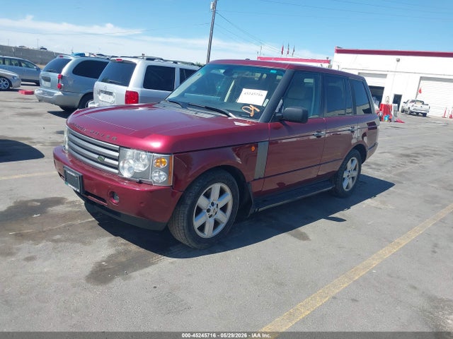 45245716 :رقم المزاد ، SALMF11414A163059 vin ، 2004 Land Rover Range Rover Hse مزاد بيع