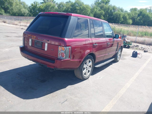 45245716 :رقم المزاد ، SALMF11414A163059 vin ، 2004 Land Rover Range Rover Hse مزاد بيع