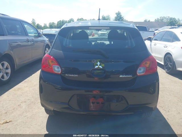 2015 Mitsubishi Mirage De/rf მანქანა იყიდება აუქციონზე, vin: ML32A3HJ1FH058894, აუქციონის ნომერი: 45245727