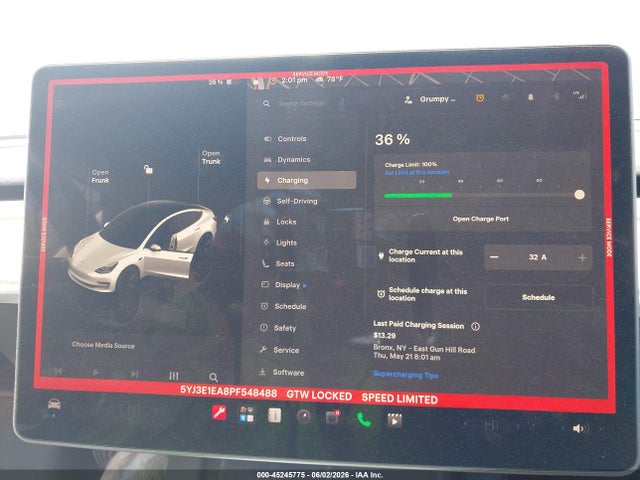 Tesla Model 3 Rear-wheel Drive 2023 5YJ3E1EA8PF548488 Image 17