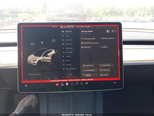 Tesla Model 3 Rear-wheel Drive 2023 5YJ3E1EA8PF548488 Image 18