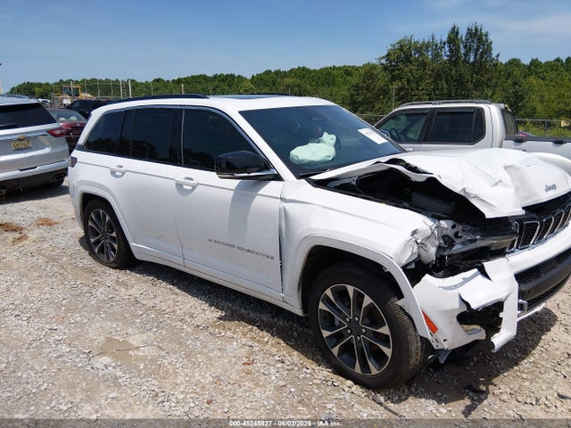 45245827 :رقم المزاد ، 1C4RJHDG7S8706641 vin ، 2025 Jeep Grand Cherokee Overland 4x4 مزاد بيع