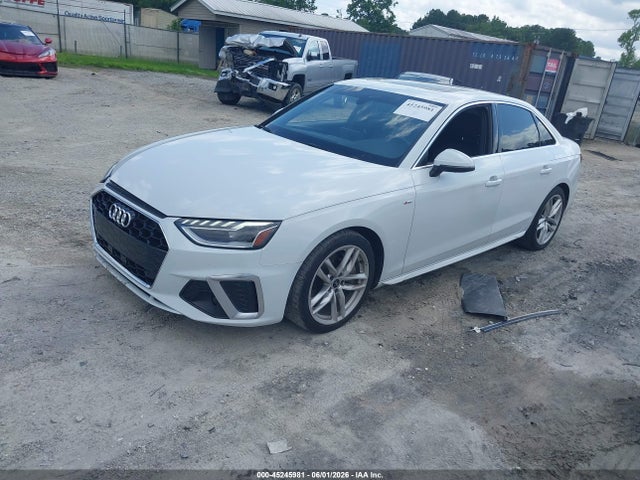 2022 Audi A4 Premium Plus 45 Tfsi S Line Quattro S Tronic მანქანა იყიდება აუქციონზე, vin: WAUEAAF40NN008576, აუქციონის ნომერი: 45245981