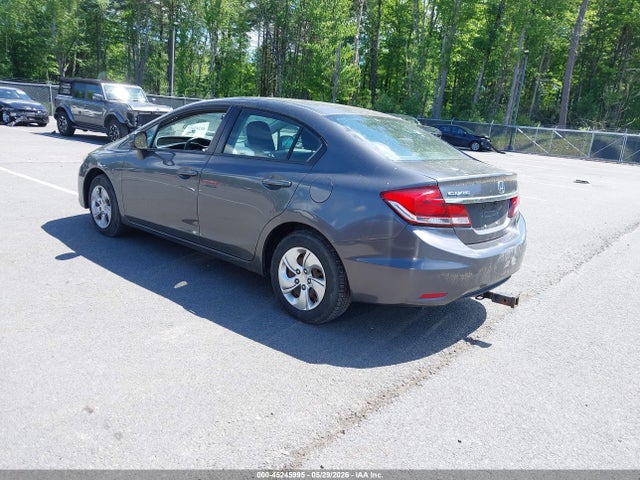 45245995 :رقم المزاد ، 2HGFB2F50DH593865 vin ، 2013 Honda Civic Lx مزاد بيع