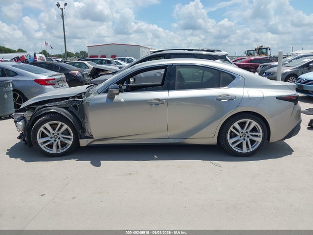 2021 Lexus Is 300 მანქანა იყიდება აუქციონზე, vin: JTHAA1D28M5112927, აუქციონის ნომერი: 45246018