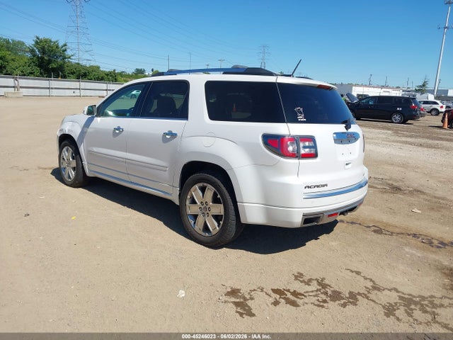 45246023 :رقم المزاد ، 1GKKVTKD4GJ102356 vin ، 2016 Gmc Acadia Denali مزاد بيع