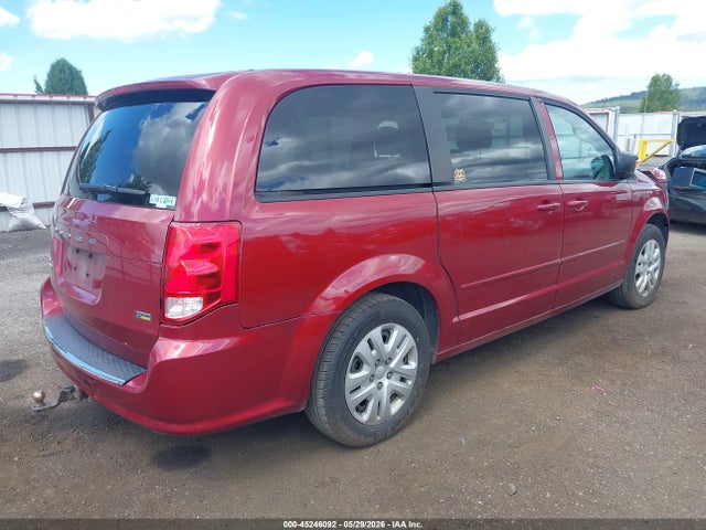 Aukcja sprzedaży 2016 Dodge Grand Caravan Se, vin: 2C4RDGBGXGR161650, numer aukcji: 45246092