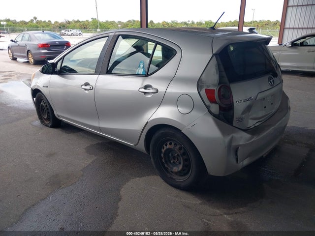 Aukcja sprzedaży 2012 Toyota Prius C One, vin: JTDKDTB37C1512004, numer aukcji: 45246102