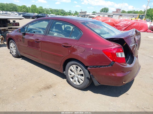 Aukcja sprzedaży 2012 Honda Civic Lx, vin: 19XFB2F57CE364141, numer aukcji: 45246141