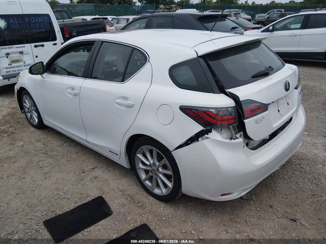 45246238 :رقم المزاد ، JTHKD5BHXB2027726 vin ، 2011 Lexus Ct 200h Premium مزاد بيع