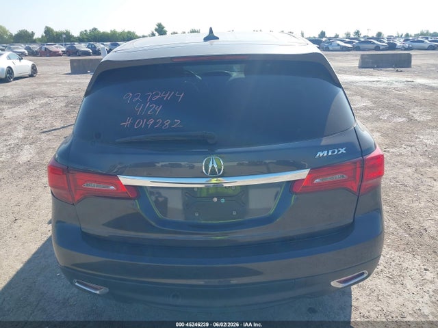 45246239 :رقم المزاد ، 5FRYD3H20EB019282 vin ، 2014 Acura Mdx مزاد بيع