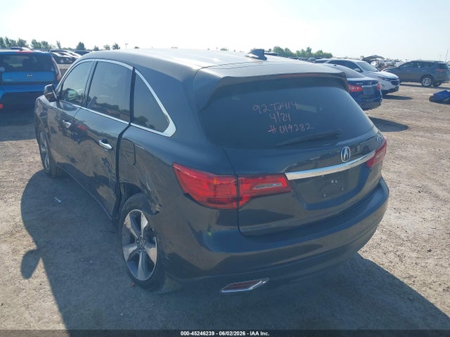 45246239 :رقم المزاد ، 5FRYD3H20EB019282 vin ، 2014 Acura Mdx مزاد بيع
