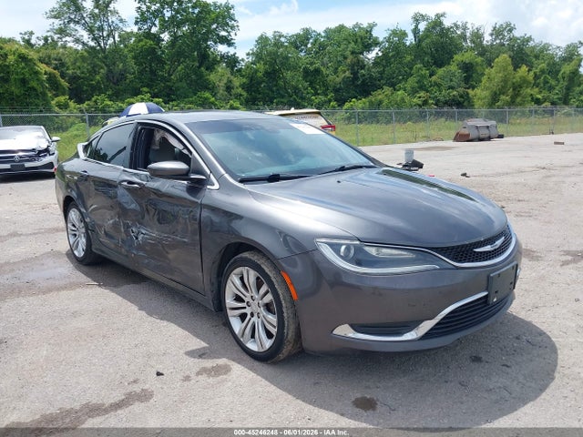 Продаж на аукціоні авто 2015 Chrysler 200 Limited, vin: 1C3CCCAB5FN726555, номер лоту: 45246248