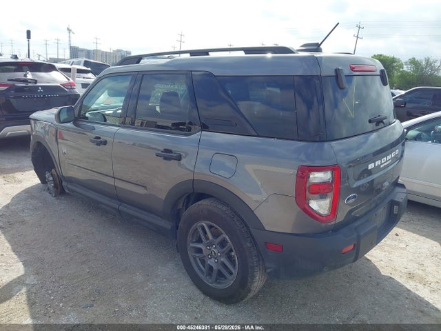 2025 Ford Bronco Sport Big Bend მანქანა იყიდება აუქციონზე, vin: 3FMCR9BN2SRE38629, აუქციონის ნომერი: 45246381