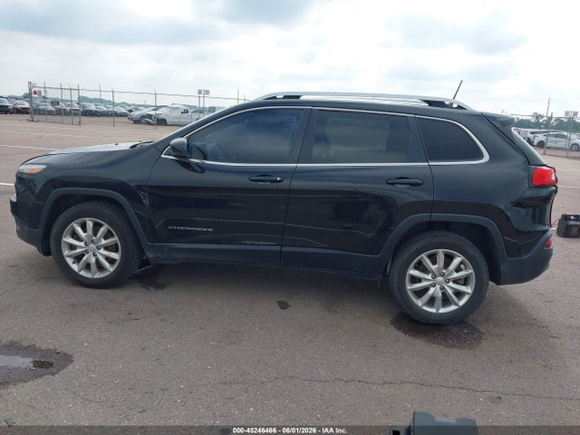 45246466 :رقم المزاد ، 1C4PJMDB2HW636877 vin ، 2017 Jeep Cherokee Limited 4x4 مزاد بيع