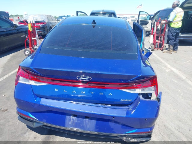 45246516 :رقم المزاد ، 5NPLP4AG4PH111157 vin ، 2023 Hyundai Elantra Limited مزاد بيع